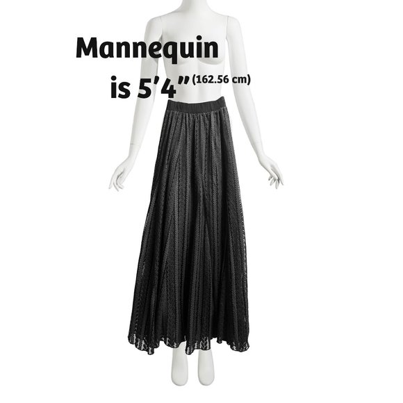 Lapis: Maxi Sheer/detailed flowing skirt - Picture 2 of 7